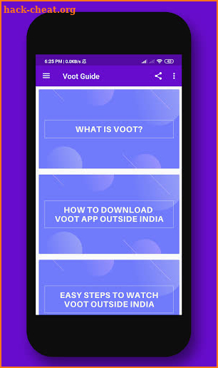 Guide for Watch Voot - TV Shows screenshot
