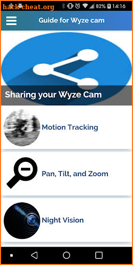 Guide for Wyze Cam screenshot