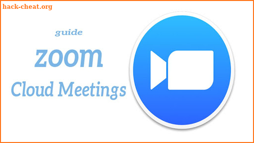 guide for zoom Cloud Meetings screenshot