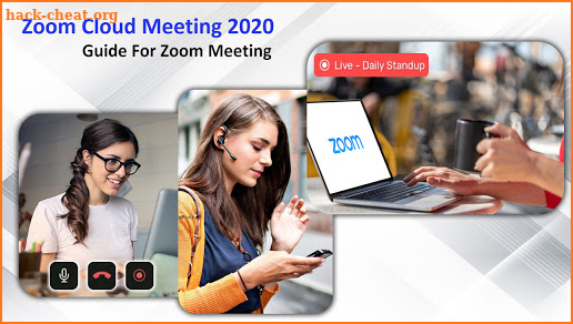 Guide For Zoom Video Call - Zoom Meeting Tips screenshot