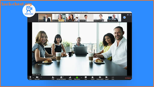 Guide For Zoom Video Cloud Meeting screenshot