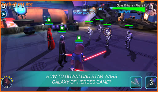 Guide Galaxy of Heroes Star Wars screenshot