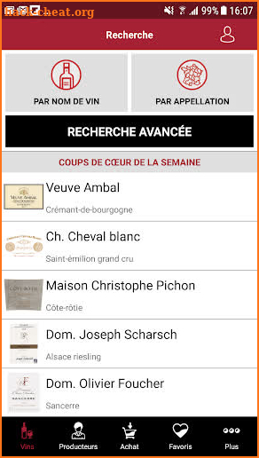 Guide Hachette des Vins screenshot