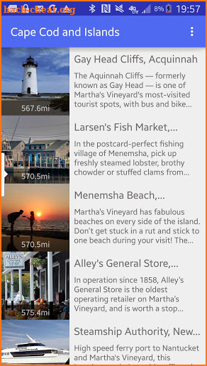 Guide: Nantucket, Martha's Vineyard and Cape Cod screenshot