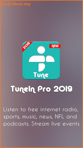 Guide Tunein Radio - Music/Stream NFL 2018 screenshot