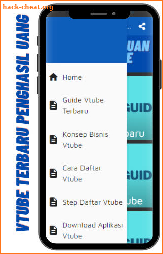 Guide Vtube Terbaru Penghasil Uang screenshot