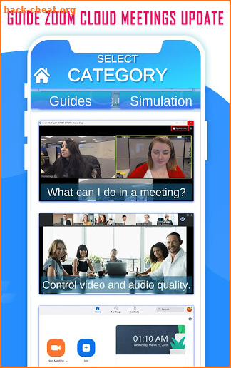 Guide Zoom Cloud Meetings UPDATE screenshot