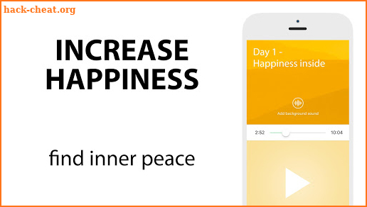 Guided Meditation Happify: Self Care Positive App screenshot