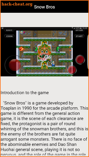 Guide(for Snow Bros) screenshot