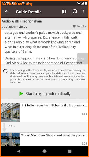 guidemate Audio Travel Guides screenshot