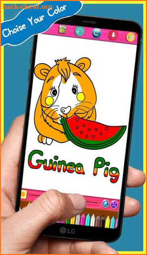 Guinea Pig Coloring Books : Paintbook screenshot