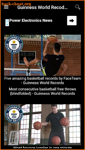 Guinness World Records Book: Videos screenshot