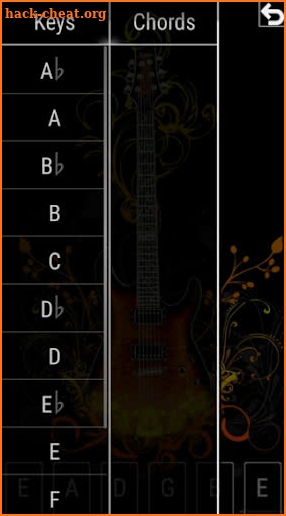 Guitar screenshot