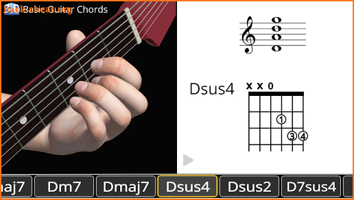 Guitar 3D - Basic Chords screenshot
