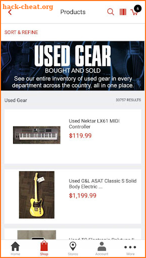 Guitar Center: Shop Music Gear screenshot