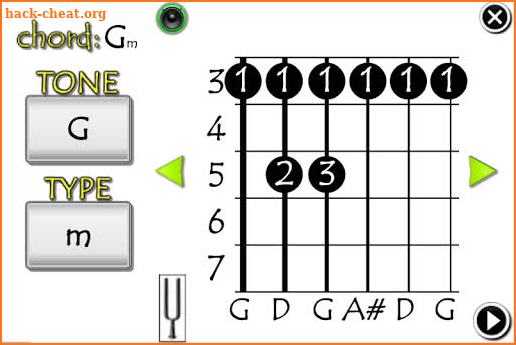 Guitar Chords Full screenshot