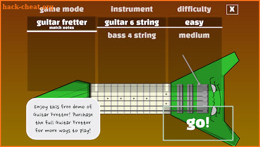 Guitar Fretter Demo Tape screenshot