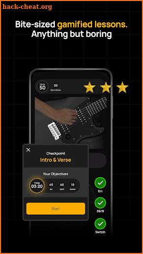 Guitar Learning Game screenshot