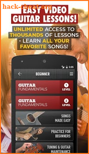 Guitar Lessons by GuitarTricks screenshot
