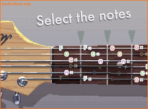 Guitar notes with Melanie screenshot
