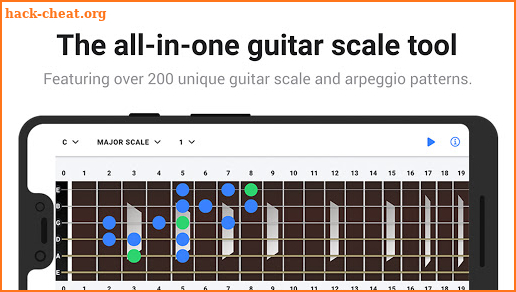 Guitar Scale Finder Tool screenshot