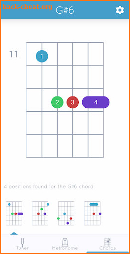 Guitar Toolbox: Metronome, guitar tuner & chords screenshot