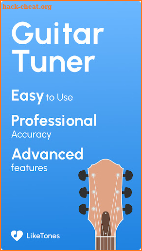 Guitar Tuner - LikeTones screenshot