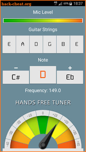 Guitar Tuner Pro screenshot