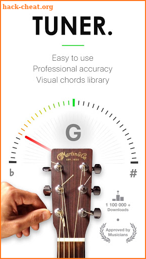 Guitar Tuner Pro- Tune your Guitar, Bass, Ukulele screenshot