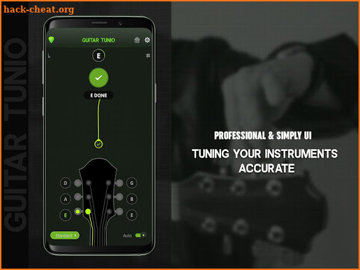 Guitar Tunio - Guitar Tuner screenshot