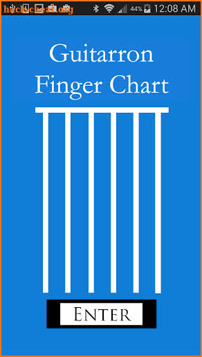 Guitarron Finger Chart screenshot