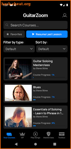 GuitarZoom screenshot