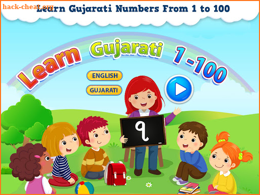 Gujarati For Kids - Read & Write Numbers 1-100 screenshot