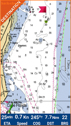 Gulf of Mexico GPS Nautical Charts screenshot