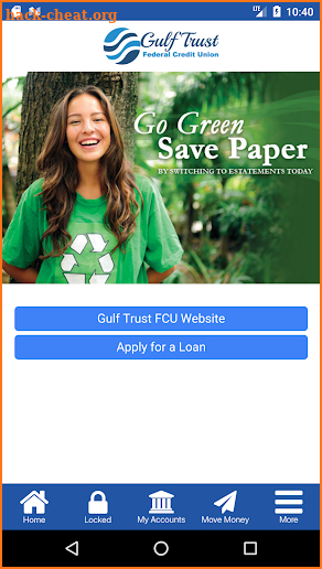 Gulf Trust FCU screenshot