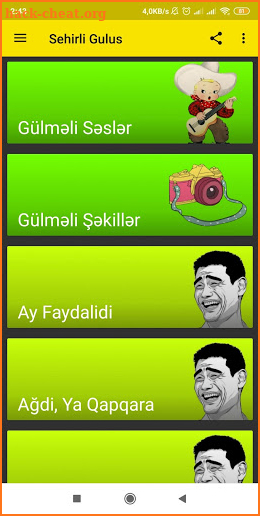 Gülməli Şəkillər, Səslər  və Lətifələr screenshot