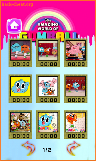 Gumball Sliding puzzle :slide puzzle game for kids screenshot