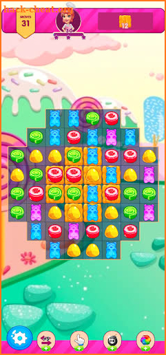 Gummy Bear Hero : Match 3 screenshot