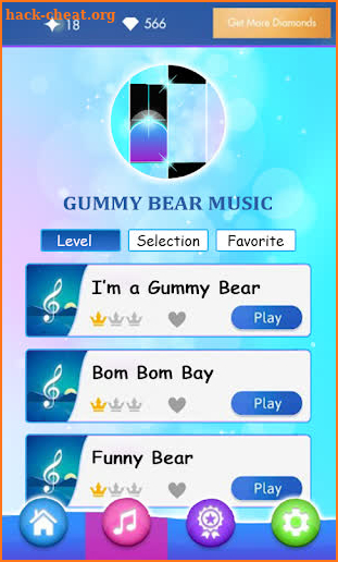 Gummy Bear Piano Magic Tiles screenshot