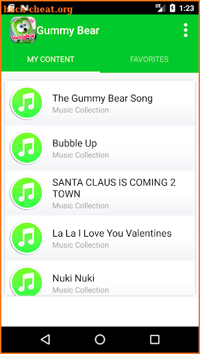 Gummy Bear Song Kids screenshot