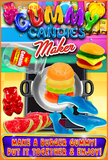 Gummy Candy Maker - Kids Gummy Worms & Candy FREE screenshot