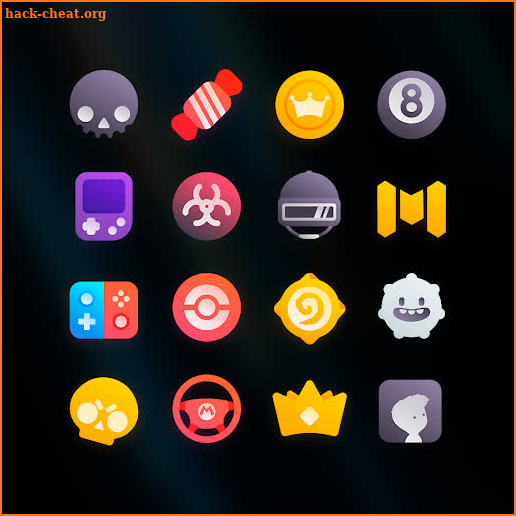 Gummy icon pack screenshot
