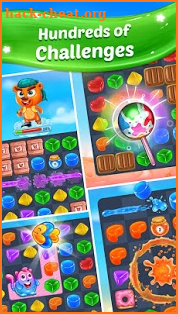 Gummy Paradise -  Free Match 3 Puzzle Game screenshot
