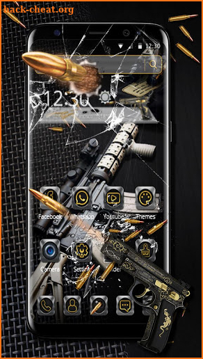 Gun Bullet Weapon Theme screenshot