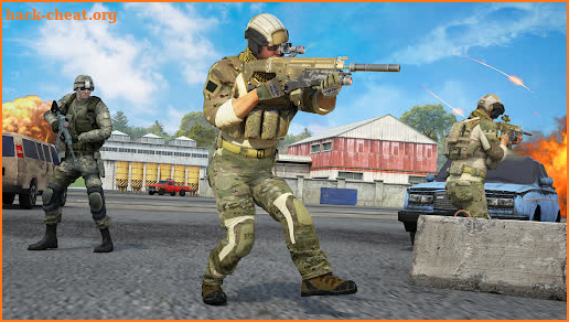 Gun Games Offline-Fire Games screenshot