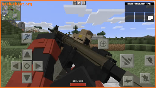 Gun Mod For Mcpe 3d Actual Gun screenshot