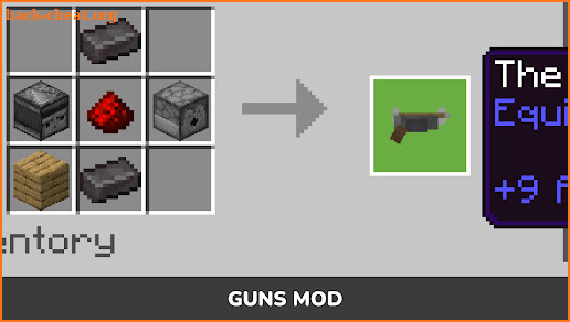 Gun mod for Minecraft PE screenshot