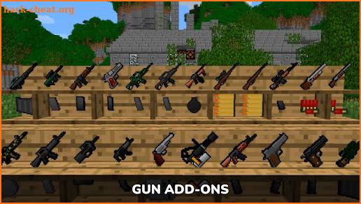 Gun mod for Minecraft PE screenshot