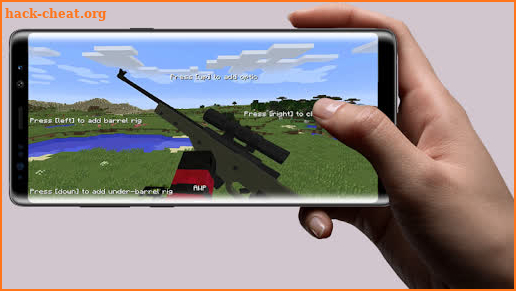 Gun Mod Laser for MCPE screenshot