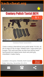 Gun Search Client for Armslist screenshot